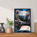 BMW Artistic Poster