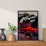 Toyota Car Poster