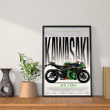 Kawasaki zx 10 R Poster