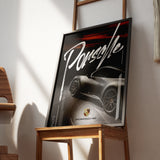 Porsche Car Poster