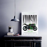 Kawasaki zx 10 R Poster