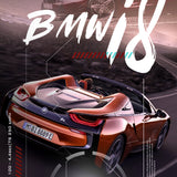 BMW Dynamic Car Poster