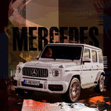 Mercedes Artistic Poster